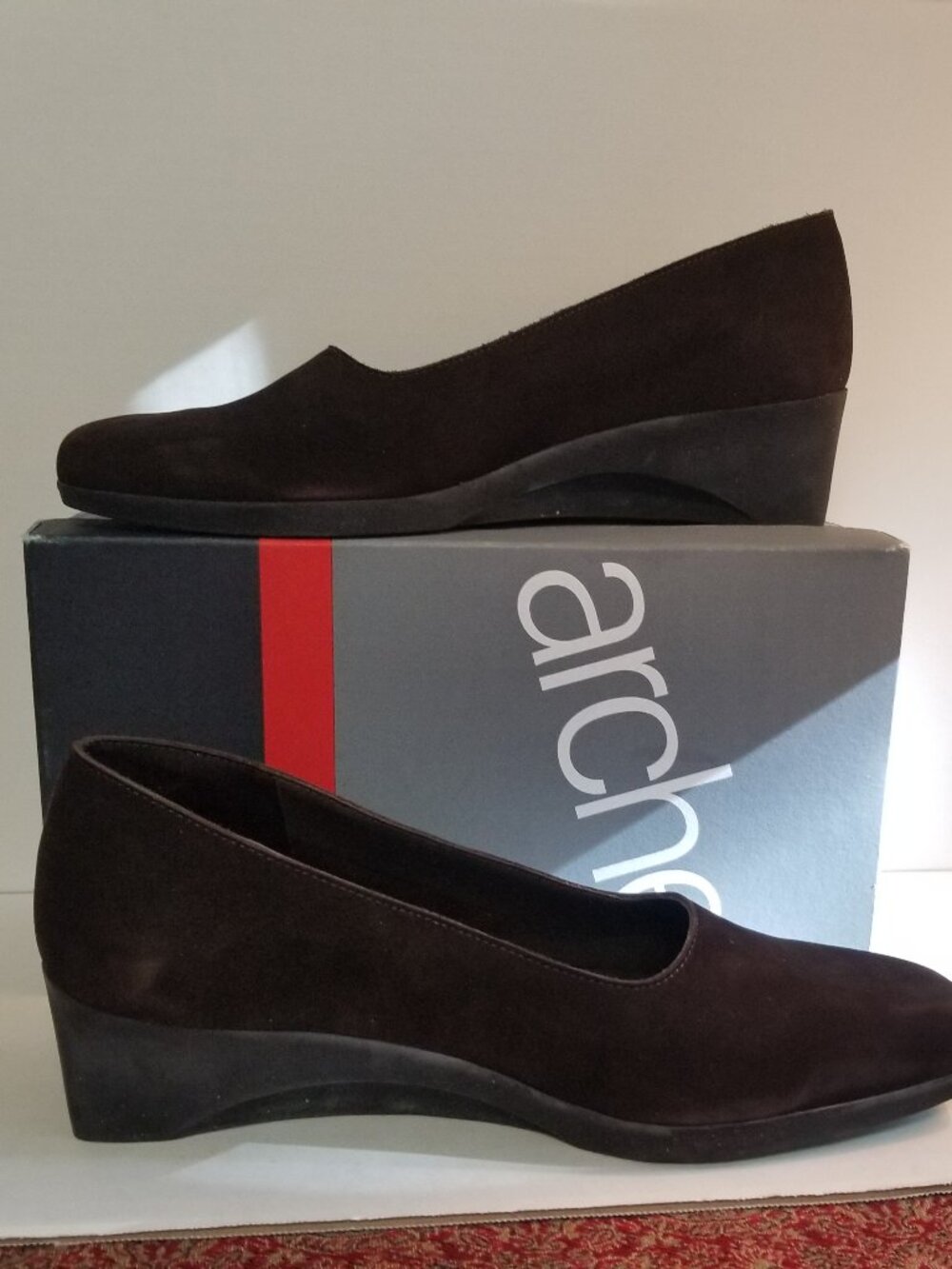 ARCHE BROWN SUEDE 'eldax' SIZE 42